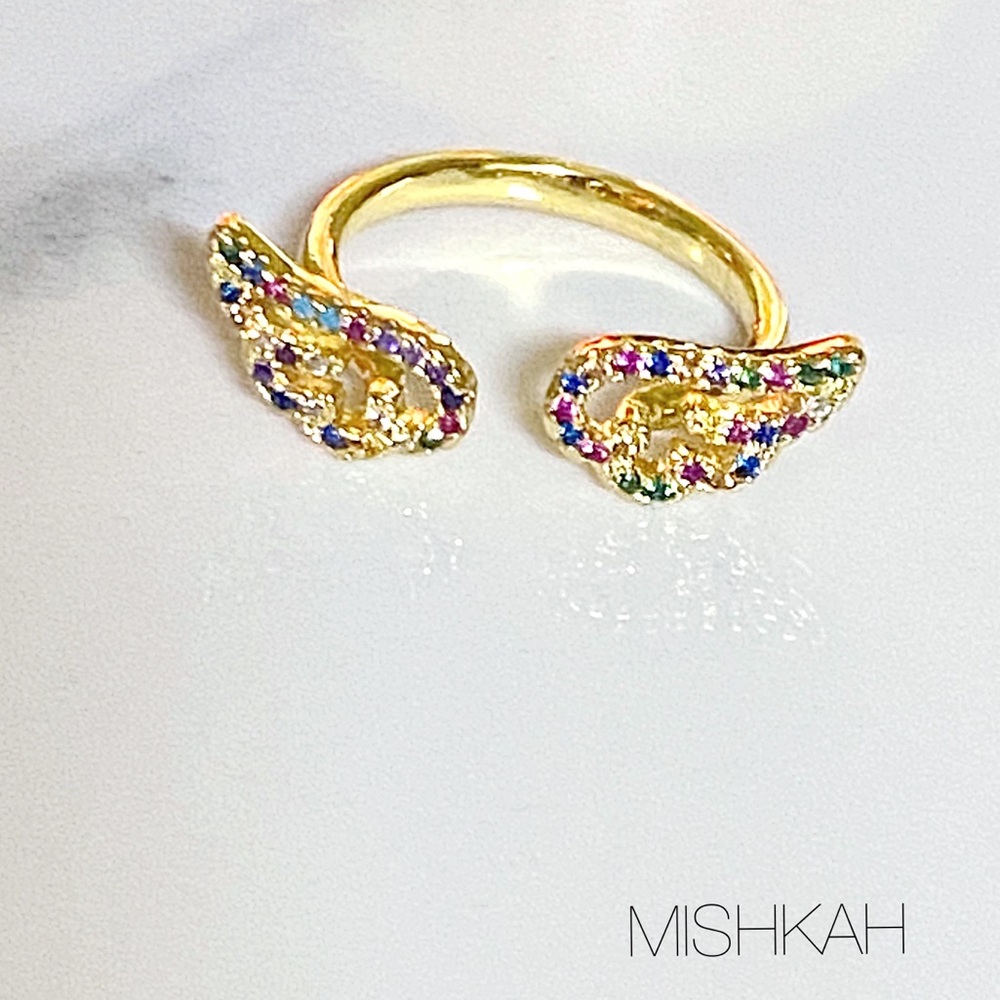 Just In🎉Adjustable Multi-Color CZ Stone Ring - Picture 3 of 9